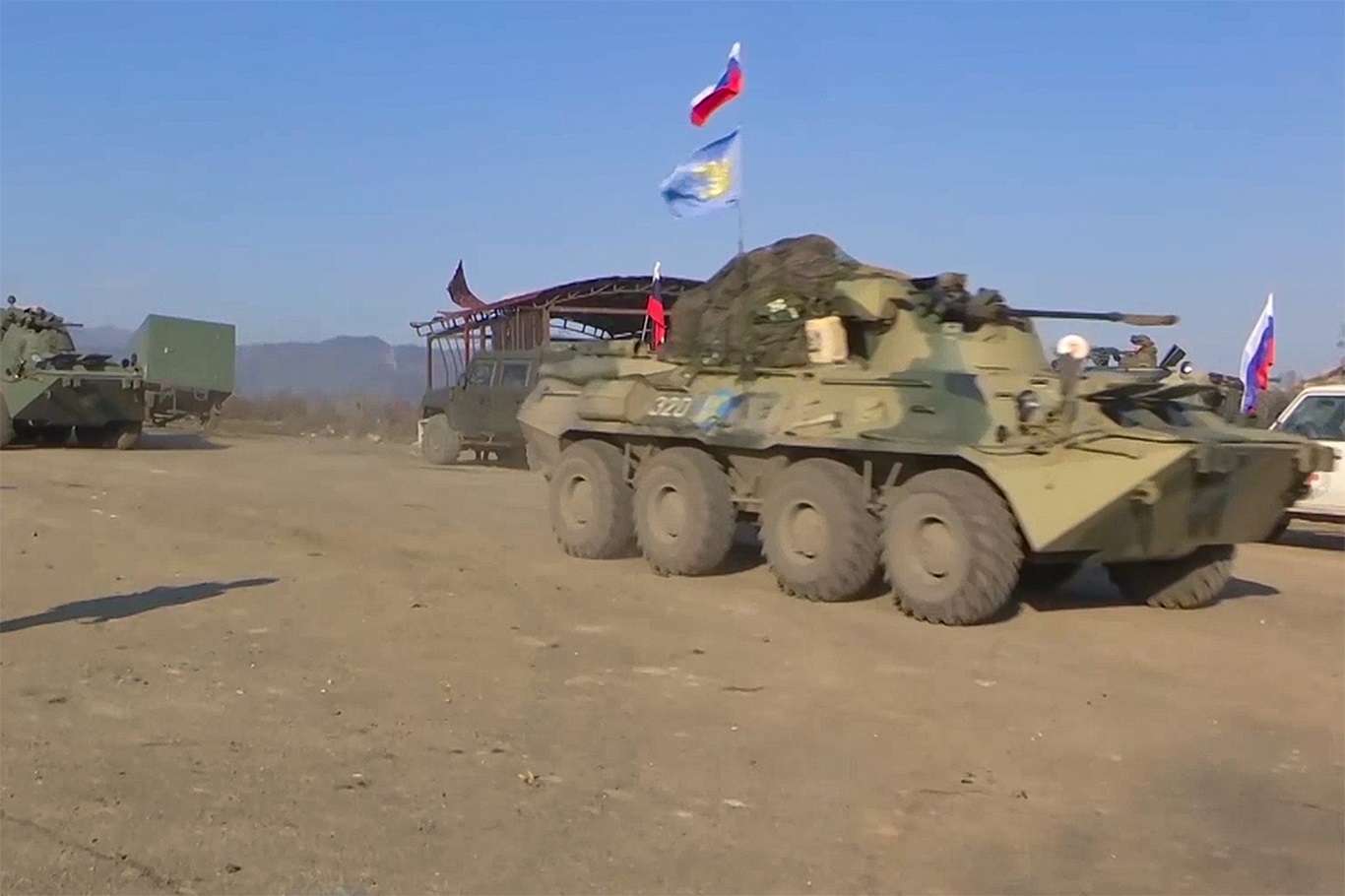 Rus askeri mühendisleri Karabağ'da